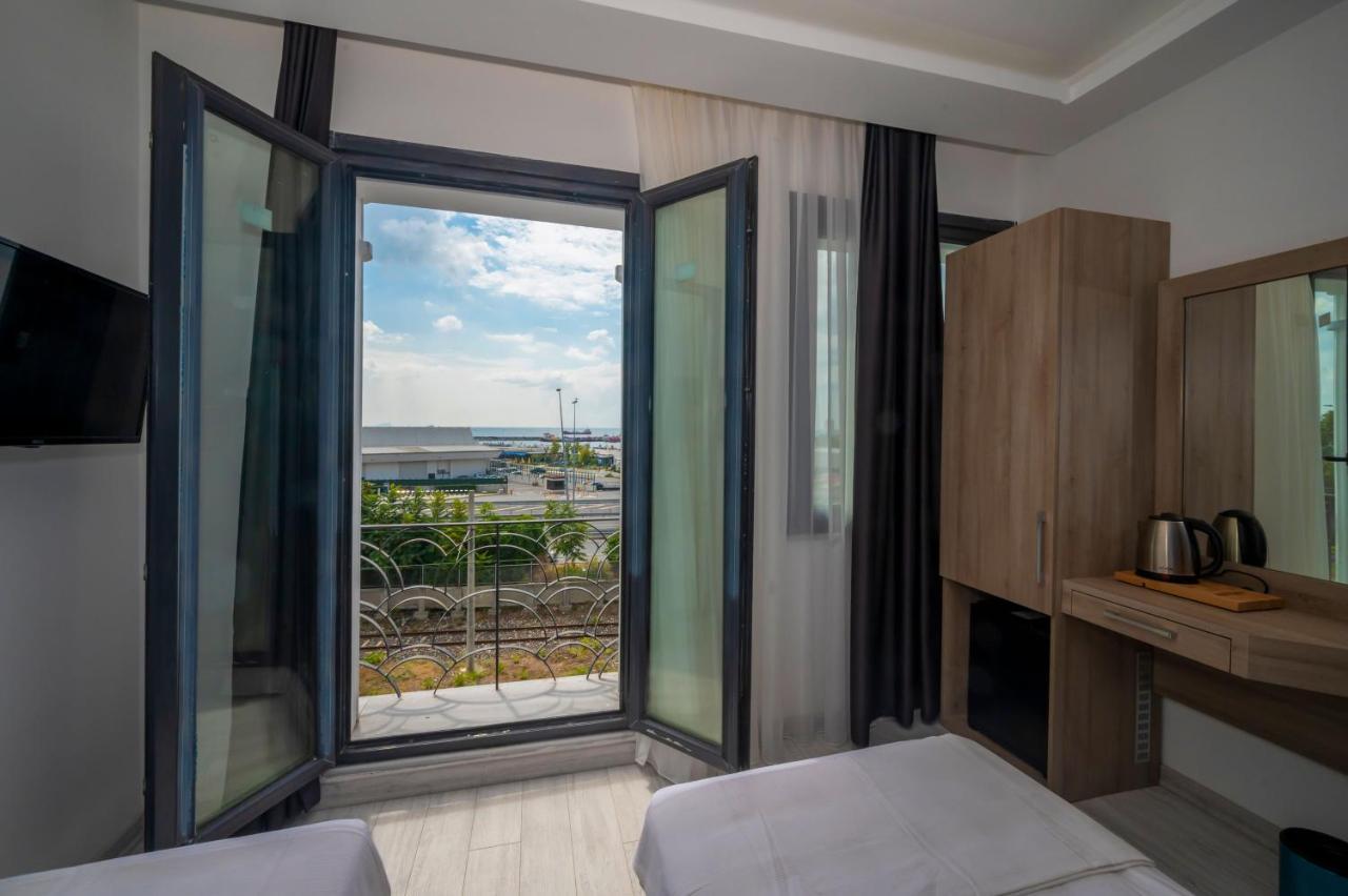 Okda Hotel Istanbul Bagian luar foto